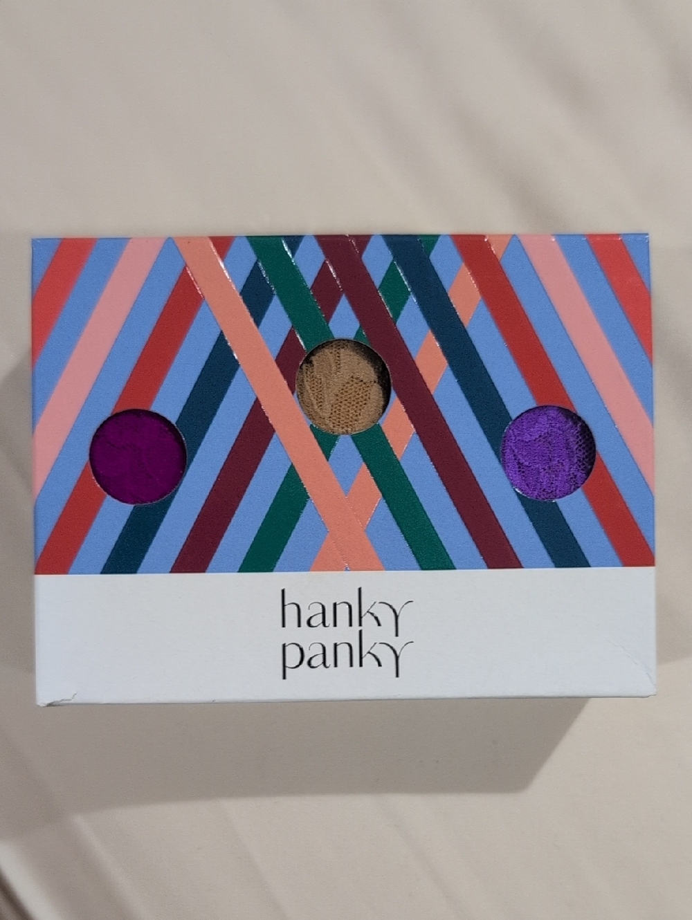 Hanky Panky LaceThong 3 Pack